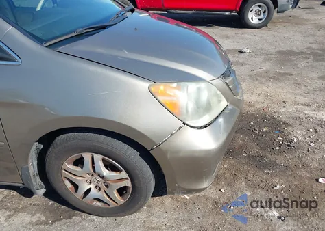 2010 Honda Odyssey Lx из США, поврежденный, VIN 5FNRL3H26AB097777